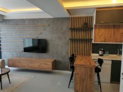 Kuşadası Ahşap TV Ünitesi Çalışmamız